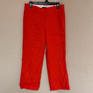 4/$15 J. Crew Orange Lined Trousers